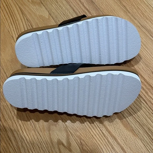 🆕 Reef Black Tan Cushion Sol Hi Sandals - Picture 5 of 5